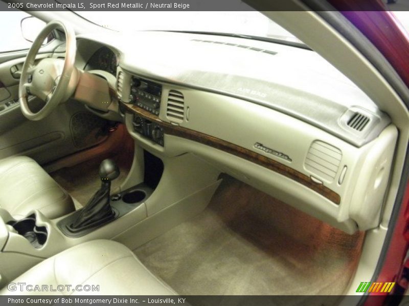 Sport Red Metallic / Neutral Beige 2005 Chevrolet Impala LS