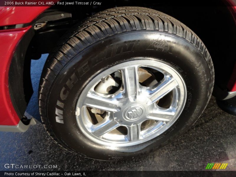 Red Jewel Tintcoat / Gray 2006 Buick Rainier CXL AWD