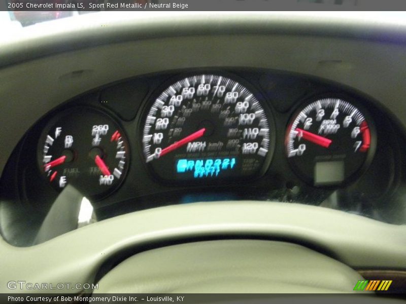 Sport Red Metallic / Neutral Beige 2005 Chevrolet Impala LS