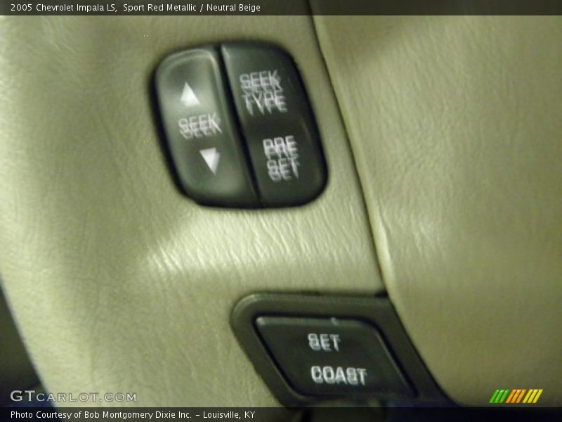 Sport Red Metallic / Neutral Beige 2005 Chevrolet Impala LS