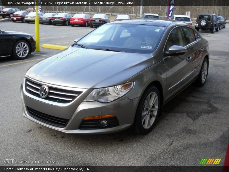 Light Brown Metallic / Cornsilk Beige Two-Tone 2009 Volkswagen CC Luxury