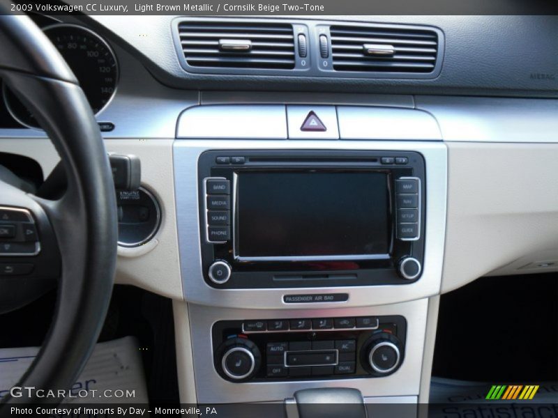 Light Brown Metallic / Cornsilk Beige Two-Tone 2009 Volkswagen CC Luxury