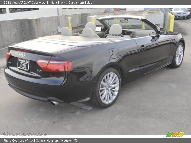 Brilliant Black / Cardamom Beige 2012 Audi A5 2.0T Cabriolet