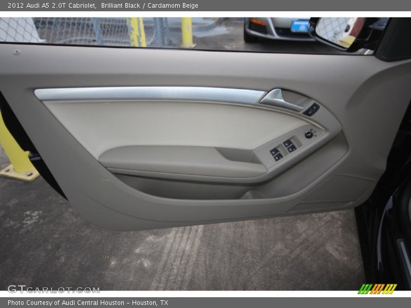 Brilliant Black / Cardamom Beige 2012 Audi A5 2.0T Cabriolet