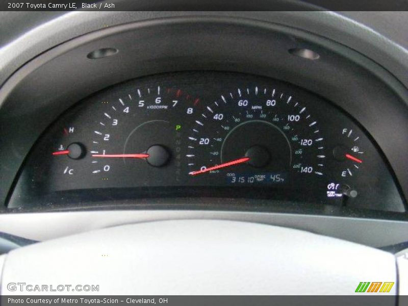 Black / Ash 2007 Toyota Camry LE