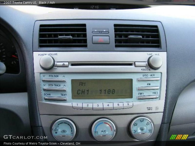 Black / Ash 2007 Toyota Camry LE