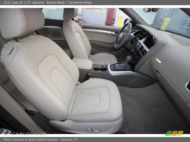 Brilliant Black / Cardamom Beige 2012 Audi A5 2.0T Cabriolet