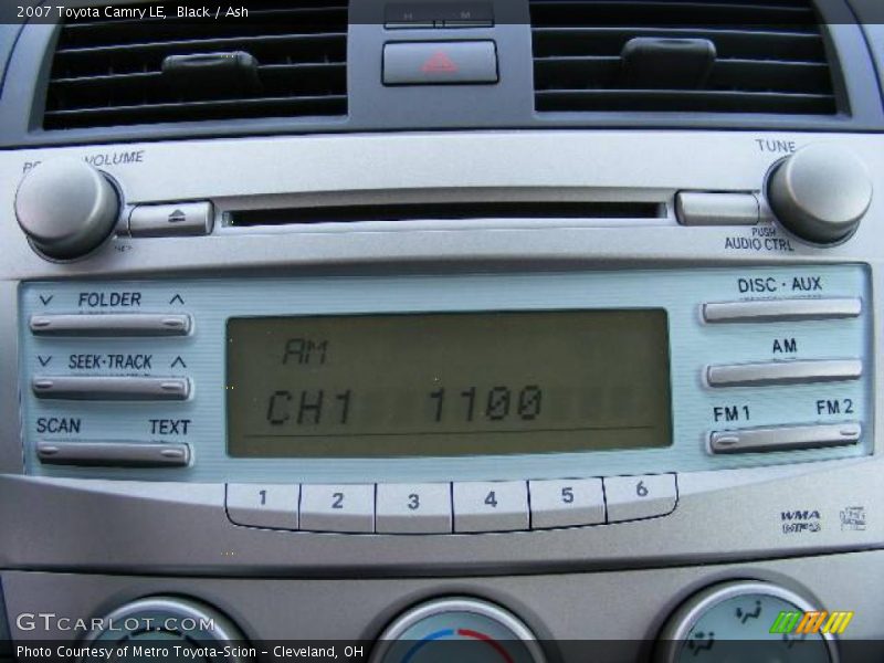 Black / Ash 2007 Toyota Camry LE