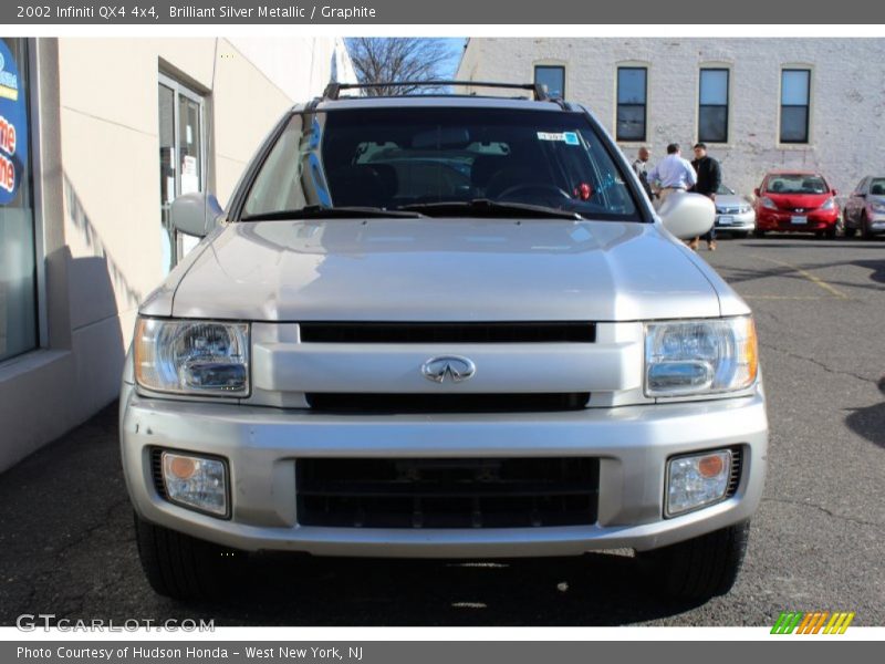 Brilliant Silver Metallic / Graphite 2002 Infiniti QX4 4x4