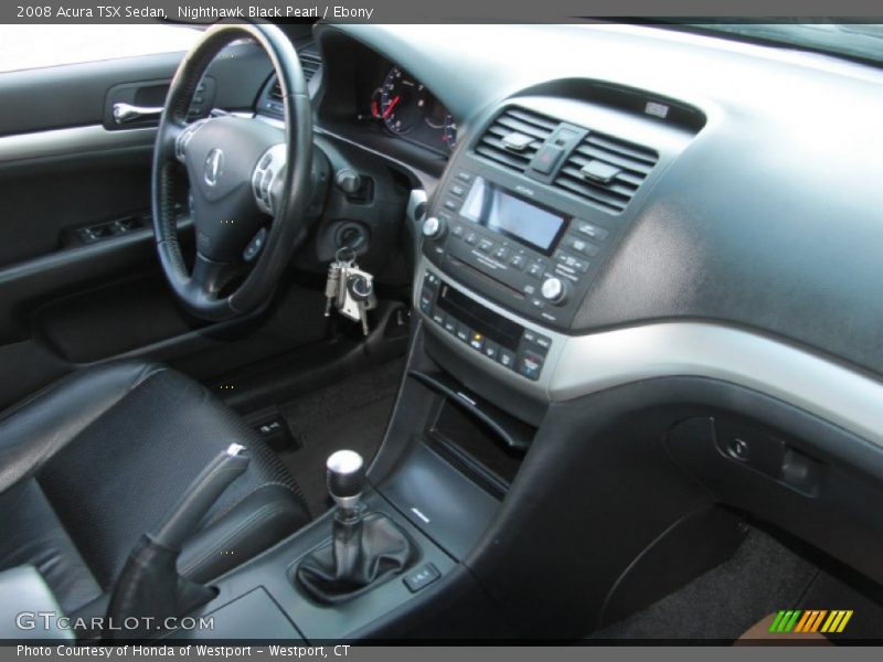 Dashboard of 2008 TSX Sedan