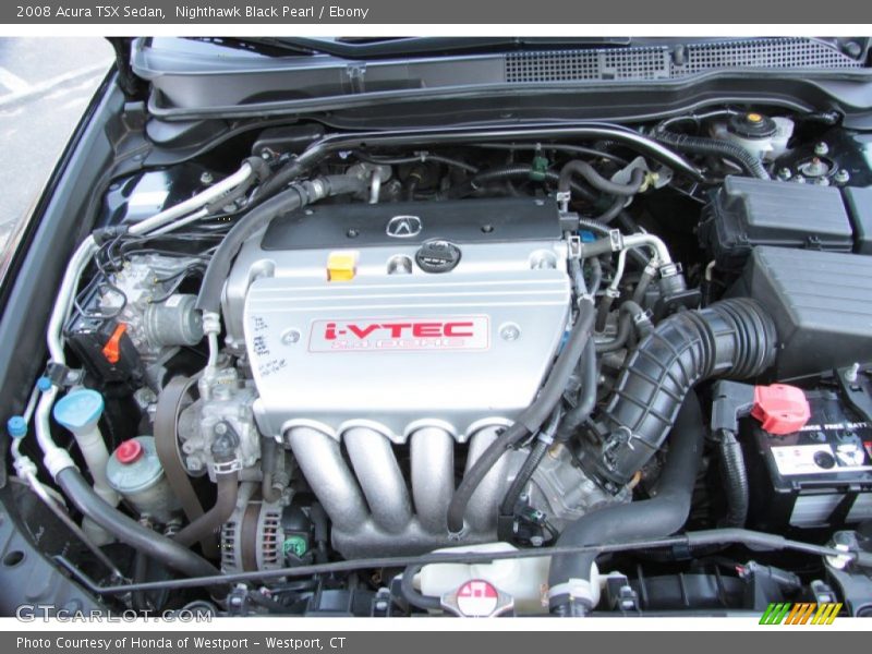  2008 TSX Sedan Engine - 2.4 Liter DOHC 16V i-VTEC 4 Cylinder