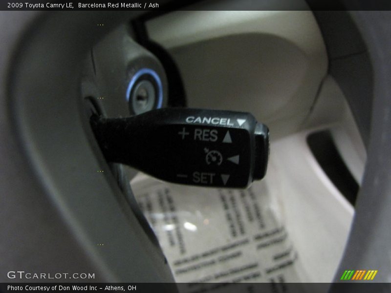 Barcelona Red Metallic / Ash 2009 Toyota Camry LE