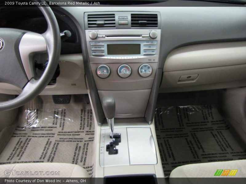 Barcelona Red Metallic / Ash 2009 Toyota Camry LE
