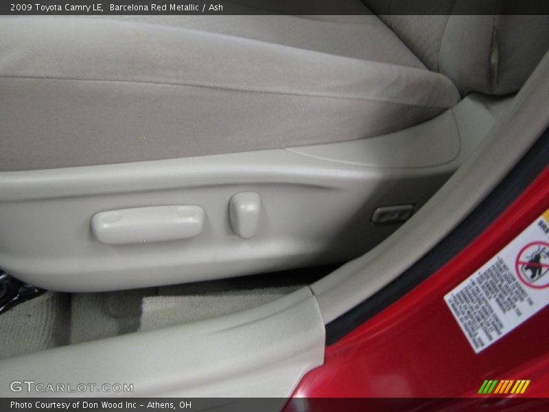 Barcelona Red Metallic / Ash 2009 Toyota Camry LE