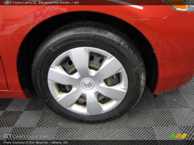 Barcelona Red Metallic / Ash 2009 Toyota Camry LE
