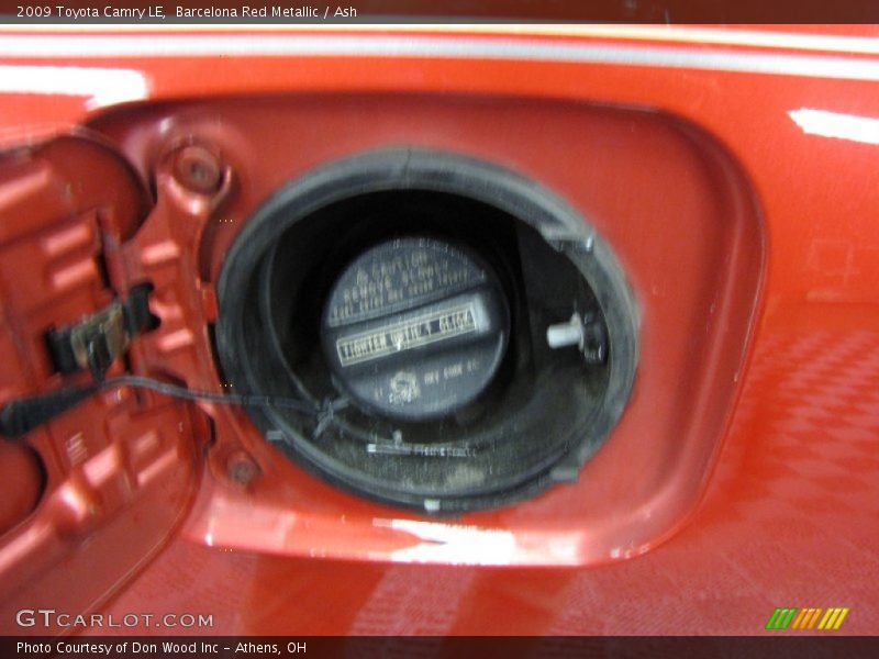 Barcelona Red Metallic / Ash 2009 Toyota Camry LE