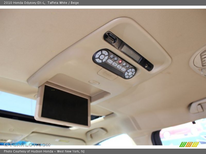 Taffeta White / Beige 2010 Honda Odyssey EX-L