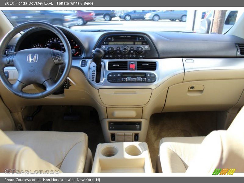 Taffeta White / Beige 2010 Honda Odyssey EX-L