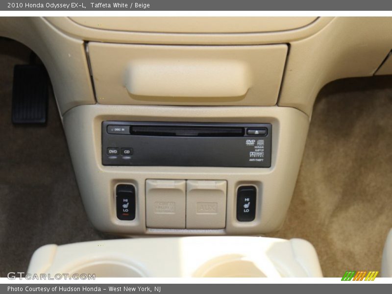 Taffeta White / Beige 2010 Honda Odyssey EX-L
