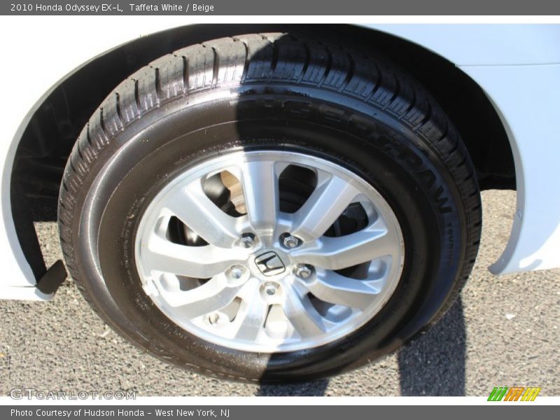 Taffeta White / Beige 2010 Honda Odyssey EX-L
