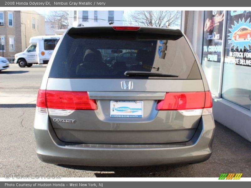 Nimbus Gray Metallic / Ivory 2008 Honda Odyssey EX