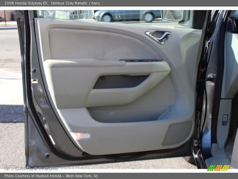 Nimbus Gray Metallic / Ivory 2008 Honda Odyssey EX