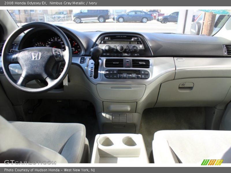 Nimbus Gray Metallic / Ivory 2008 Honda Odyssey EX