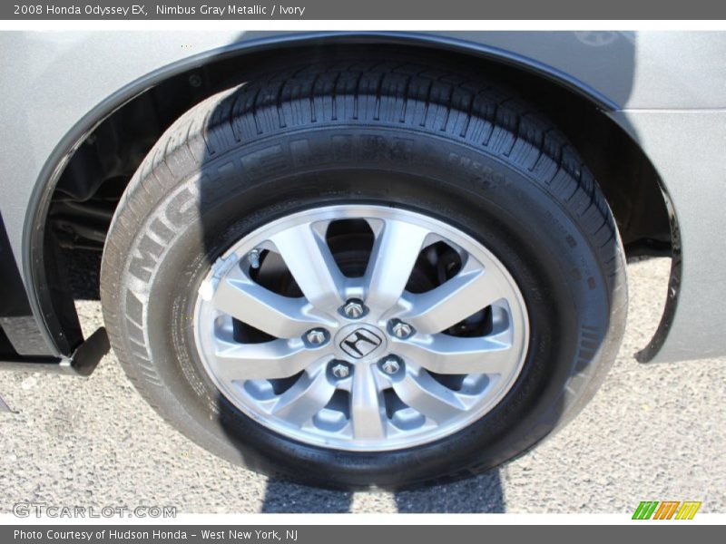 Nimbus Gray Metallic / Ivory 2008 Honda Odyssey EX