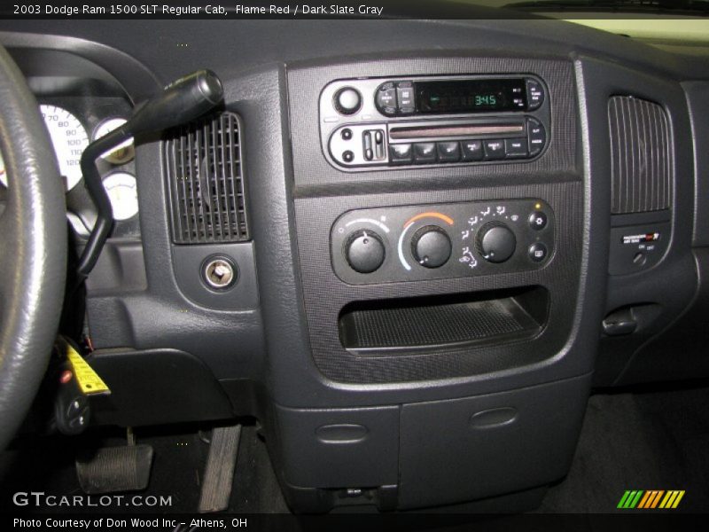 Flame Red / Dark Slate Gray 2003 Dodge Ram 1500 SLT Regular Cab