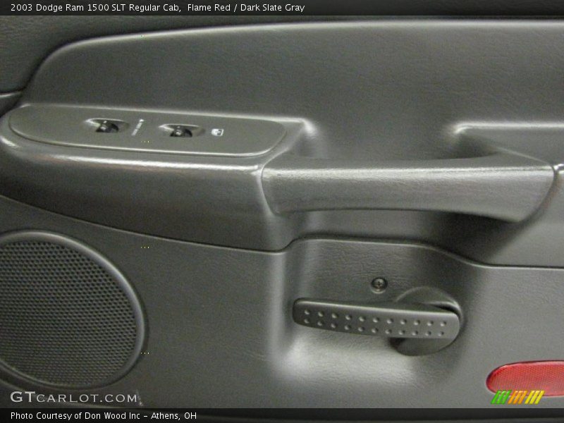 Flame Red / Dark Slate Gray 2003 Dodge Ram 1500 SLT Regular Cab