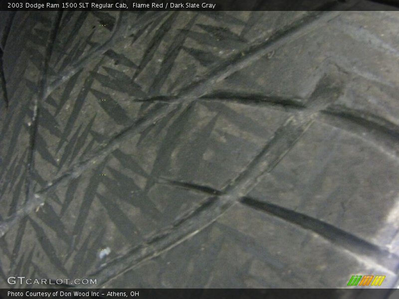 Flame Red / Dark Slate Gray 2003 Dodge Ram 1500 SLT Regular Cab