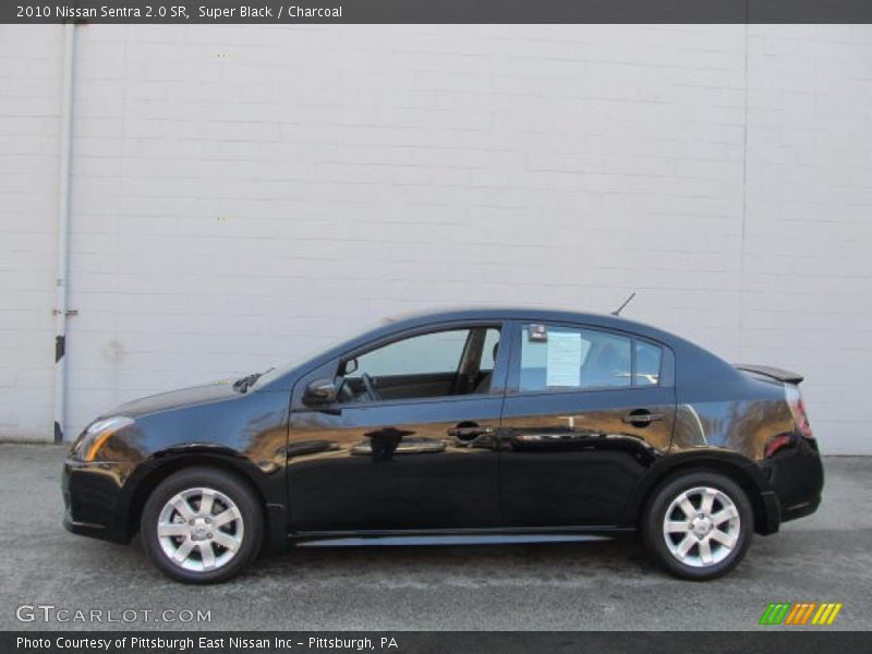 Super Black / Charcoal 2010 Nissan Sentra 2.0 SR