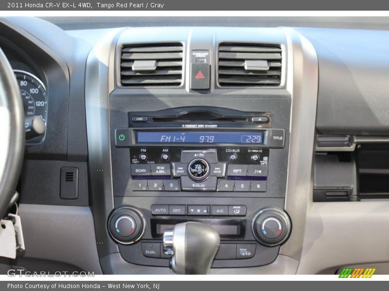 Tango Red Pearl / Gray 2011 Honda CR-V EX-L 4WD