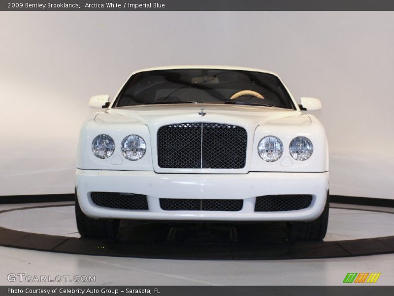 Arctica White / Imperial Blue 2009 Bentley Brooklands