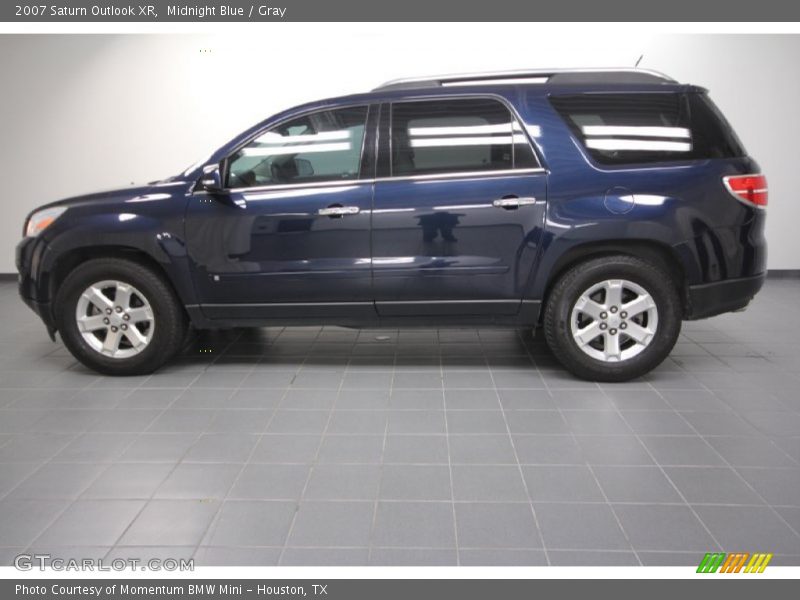 Midnight Blue / Gray 2007 Saturn Outlook XR