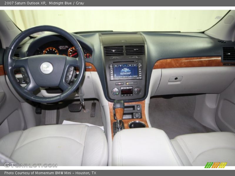 Midnight Blue / Gray 2007 Saturn Outlook XR