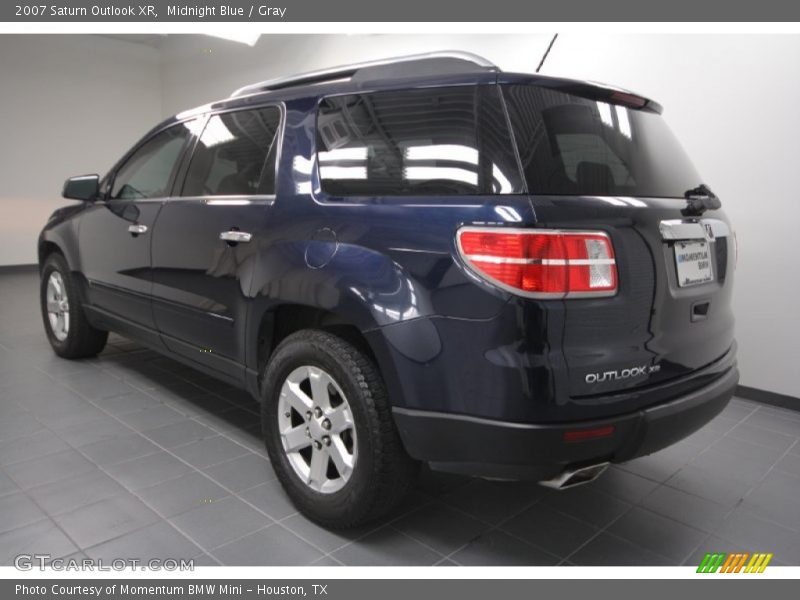 Midnight Blue / Gray 2007 Saturn Outlook XR