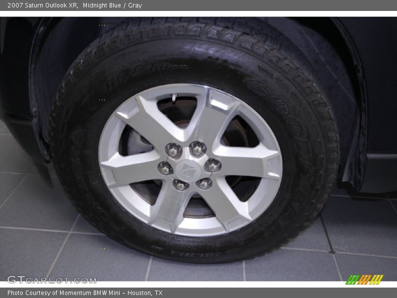 Midnight Blue / Gray 2007 Saturn Outlook XR