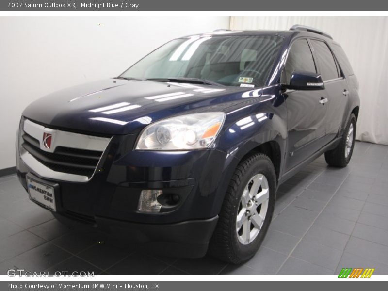 Midnight Blue / Gray 2007 Saturn Outlook XR