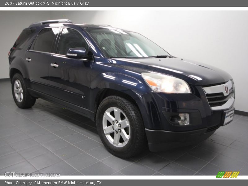 Midnight Blue / Gray 2007 Saturn Outlook XR