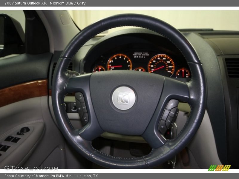 Midnight Blue / Gray 2007 Saturn Outlook XR