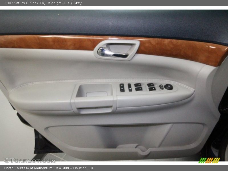 Midnight Blue / Gray 2007 Saturn Outlook XR