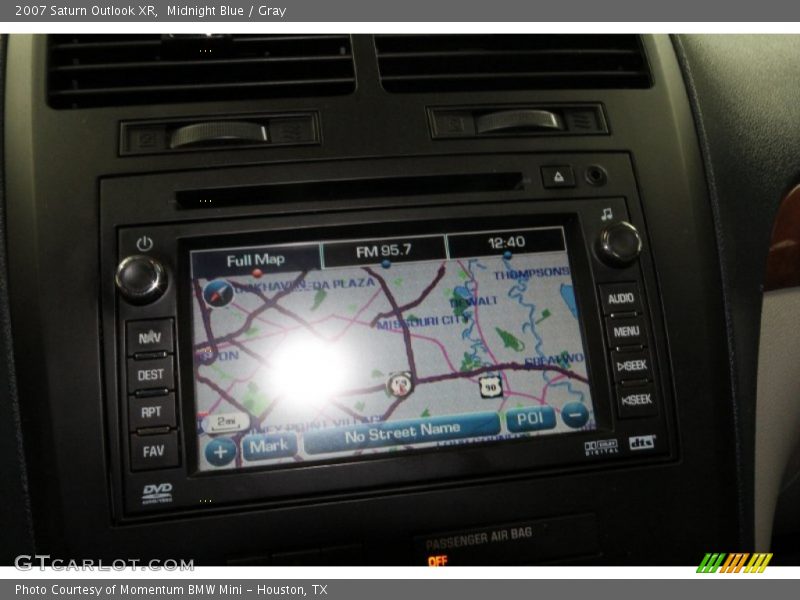 Midnight Blue / Gray 2007 Saturn Outlook XR