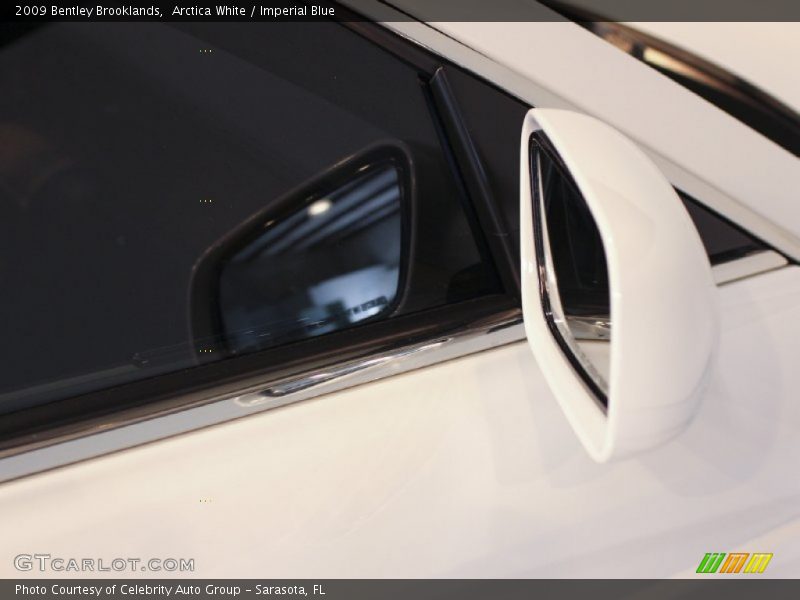Arctica White / Imperial Blue 2009 Bentley Brooklands