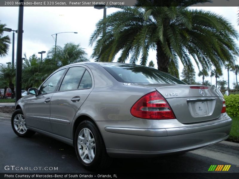Pewter Silver Metallic / Charcoal 2003 Mercedes-Benz E 320 Sedan