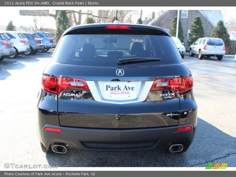 Crystal Black Pearl / Ebony 2011 Acura RDX SH-AWD