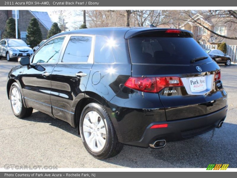 Crystal Black Pearl / Ebony 2011 Acura RDX SH-AWD