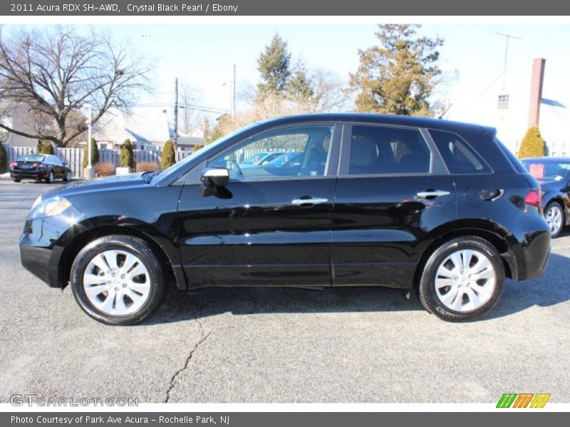 Crystal Black Pearl / Ebony 2011 Acura RDX SH-AWD
