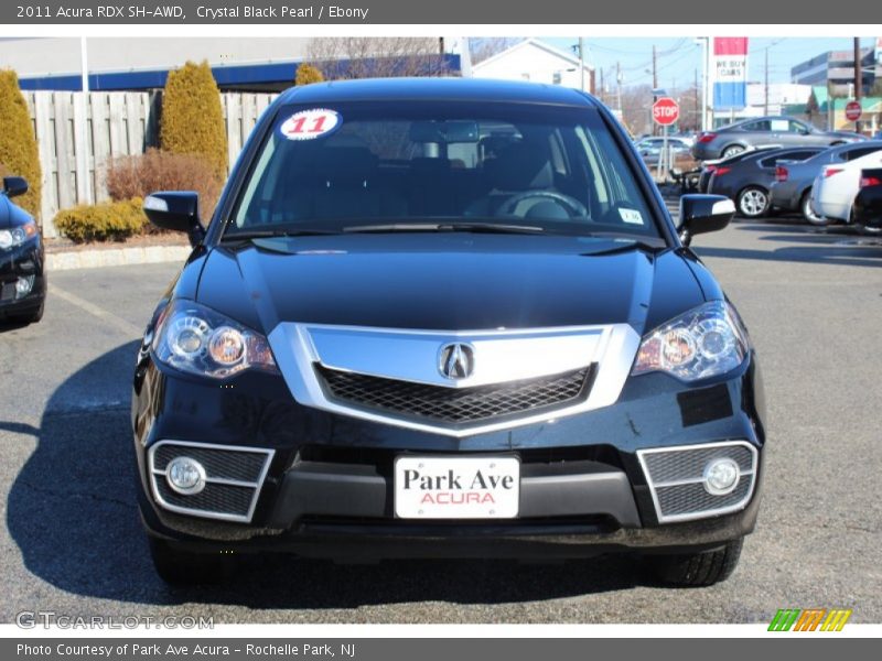 Crystal Black Pearl / Ebony 2011 Acura RDX SH-AWD