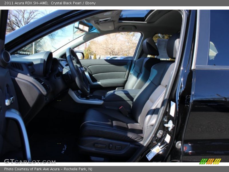 Crystal Black Pearl / Ebony 2011 Acura RDX SH-AWD
